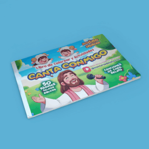 1 TOMO - CANTA CONMIGO - Libro para colorear y de actividades - IMPRESO